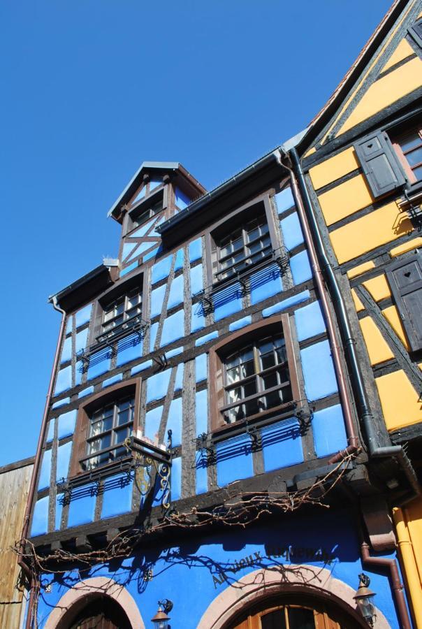 Ferienwohnung Au coeur de Riquewihr - vue sur le vignoble Exterior foto